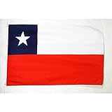 AZ FLAG Bandera de Chile 90x60cm - Bandera CHILENA 60 x 90 cm poliéster Ligero