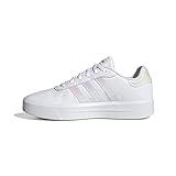 adidas Metallic, Sneaker Mujer, FTWR White/FTWR White/Core Black, 40 EU