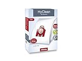 Miele 9917710 HyClean 3D Efficiency FJM, bolsas para aspirador Miele, paquete de 4, compatibles con los modelos Complete C2 y C3, Classic C1, S8, S5, S2