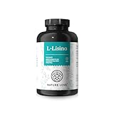 NATURE LOVE® L-lisina – 365 cápsulas veganas – 1.000 mg L-lisina HCL por dosis diaria – lisina de fermentación vegetal – para 6 meses – producido en Alemania y probado en laboratorio