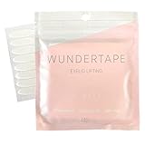 WUNDERTAPE'L' (240 pzs.) Remedio pegatinas para párpados caídos - cinta adhesiva lifting invisible para párpado caído sin cirugía. double eyelid tape stickers - tiras para ojos
