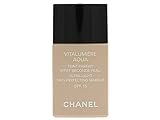 Chanel - Vitalumiere Aqua 10 - Fondo De Maquillaje, Beige, 30 Mililitro