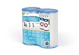 Intex 29002 - Cartucho para filtros para piscinas, 2 unidades, Color Neutro