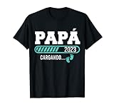Hombre Papá 2023 Prácticas Divertida Futuro Novato Anuncio Embarazo Camiseta