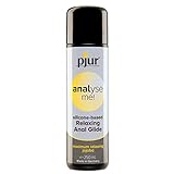 pjur analyse me! Relaxing - Lubricante silicona para sexo anal cómodo - lubricación extralarga - con jojoba (250ml)