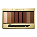 Max Factor Masterpiece Nude Paleta Mate Sunset 07 – Paleta de sombra de ojos con 8 tonos marrones con acabado mate sedoso y brillante