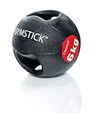 Gymstick - Balón Medicinal con Asas, diámetro de 25 cm, 6 kg