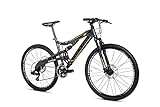 Moma Bikes Bicicleta Montaña Equinox5.0 27,5', Aluminio, SHIMANO 24v, Doble Freno Disco, Doble Suspensión (Varias Tallas)