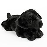 Uni-Toys Labrador - Peluche para perro (40 cm), color negro