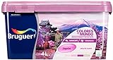 Bruguer Colores del Mundo, Pintura acrilica para paredes monocapa Japón Violeta Suave 4 L