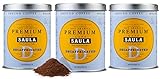 Café Saula, Pack 3 botes de 250 gr. Gran Espresso Premium descafeinado molido.