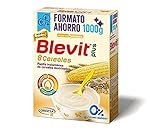 Blevit Plus 8 Cereales Papilla Instantánea de Cereales para Bebé, 1 kg ( 2 unidades x 500 g)