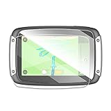 [2 unidades] CDEFG Navigation Protector de pantalla de cristal templado para Tomtom Rider 40 410 400 450 550 9H antiarañazos 4,3 pulgadas, protector de pantalla para navegador GPS transparente