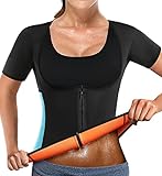 LaLaAreal Fajas Reductoras Adelgazantes Mujer Camiseta Neopreno Control de Abdomen Chaleco Deportivo Gimnasio Gym Fitness Traje Sauna