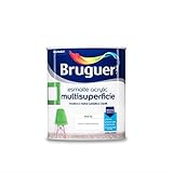 Bruguer Acrylic Multisuperficie Esmalte al agua Mate Blanco Permanente 750 ml