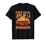 Papá BBQ Barbacoa Parrilla Divertido Camiseta
