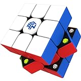 Gan 356M 3x3 Magnetico Speed Cube, 356 M Mejor Imanes Cubo Magico - Profesional Original Imantado Cubos de Velocidad (Sin Pegatinas)