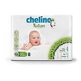Chelino Nature Pañal Infantil Talla 4 (9-15 kg), 204 Pañales