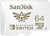 SanDisk microSDXC UHS-I Tarjeta para Nintendo Switch 64GB - Producto con Licencia de Nintendo