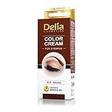 Delia Henna Color Crema de Ojos Marrón Profesional 4.0