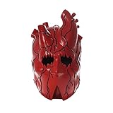 WANYOUJI Dorohedoro - Máscara de espinilla para Halloween, máscara de cabeza completa de anime de terror, látex, cosplay para adultos, accesorios de Halloween
