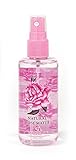 Bulgarian Rose Agua De Natural Con Spray, Transparente, Pequeño 100 ml, Rosa