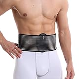 belltop Cinturón para hernia umbilical. Faja abdominal para hernia umbilical. Faja ortopédica con soporte para el ombligo (L/XL)