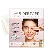 WUNDERTAPE'M' (144 pzs.) Remedio pegatinas para párpados caídos - cinta adhesiva lifting invisible para párpado caído sin cirugía. double eyelid tape stickers - tiras para ojos