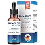 Kama Drops - Complemento Alimenticio Natural - 1 x 30 ml - para Hombres
