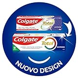 Colgate Total Whitening - Pasta dentífrica blanqueante con ingredientes antibacterianos, 75 ml