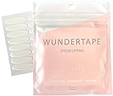 WUNDERTAPE'L' (144 pzs.) Remedio pegatinas para párpados caídos - cinta adhesiva lifting invisible para párpado caído sin cirugía. double eyelid tape stickers - tiras para ojos