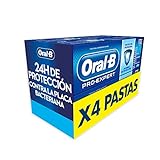 Oral-B Pasta de Dientes, Encías y Esmalte Pro-Expert Protección Profesional (Pack de 4 x 125ml), Limpieza Bucal Completa