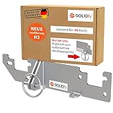 SOLIDfy® - Bloqueo de puerta trasera H3 para techo antirrobos para puerta trasera, para Ducato, Jumper, Boxer X250 X290
